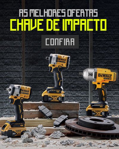 Chave de Impacto a bateria: as melhores ofertas. Confira!