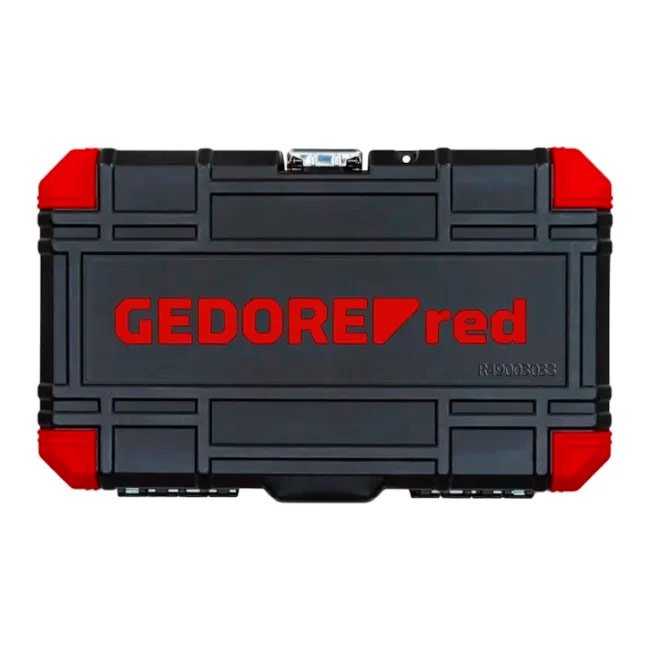 Jogo soquete 1/4 sextavado 4-13mm 33PCS GEDORE RED R49003033 Jogo soquete 1/4 sextavado 4-13mm 33PCS GEDORE RED R49003033