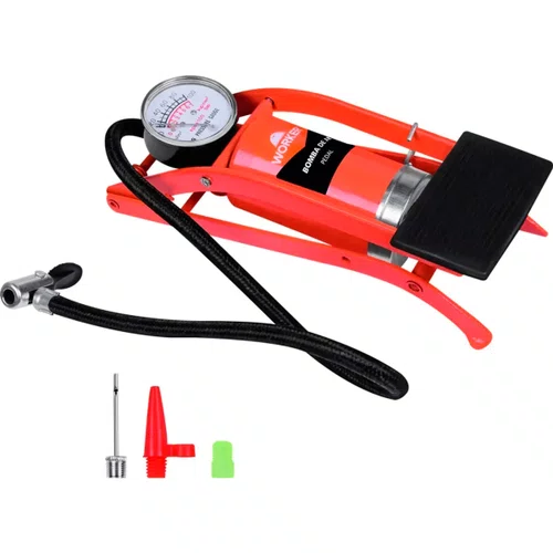 Bomba encher pneu com Manômetro Worker 108626