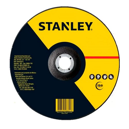 Disco de Corte Inox 7x1.6mmx7/8 Stanley Sta8067