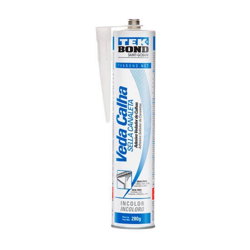 Selante veda calha 300ml/280g incolor Tekbond