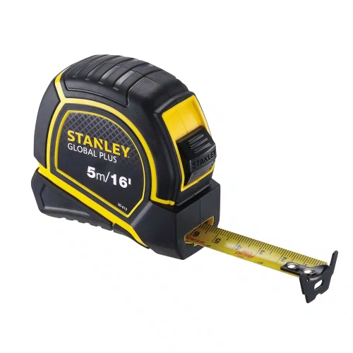 Trena 5 metros  x 19mm Global emborrachada - 30-615 - Stanley