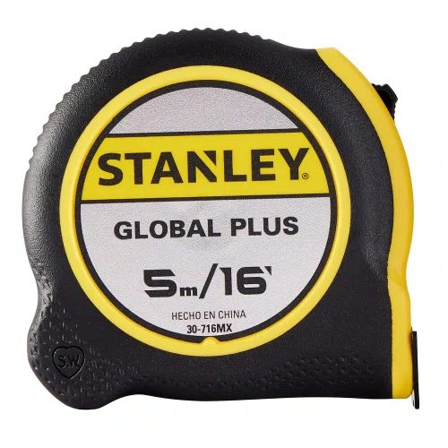 Trena 5m Stanley Global Plus 13mm 30-716 Trena 5m Stanley Global Plus 13mm 30-716