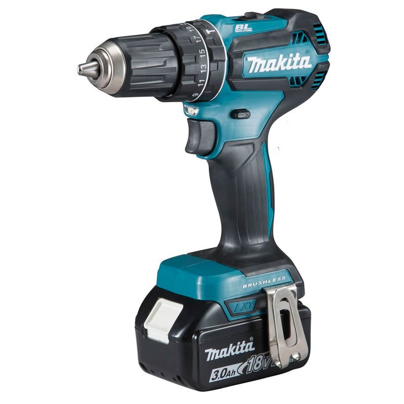 Parafusadeira/Furadeira de Impacto 18V Bateria 3,0Ah Makita DHP485RF1J Parafusadeira/Furadeira de Impacto 18V Bateria 3,0Ah Makita DHP485RF1J