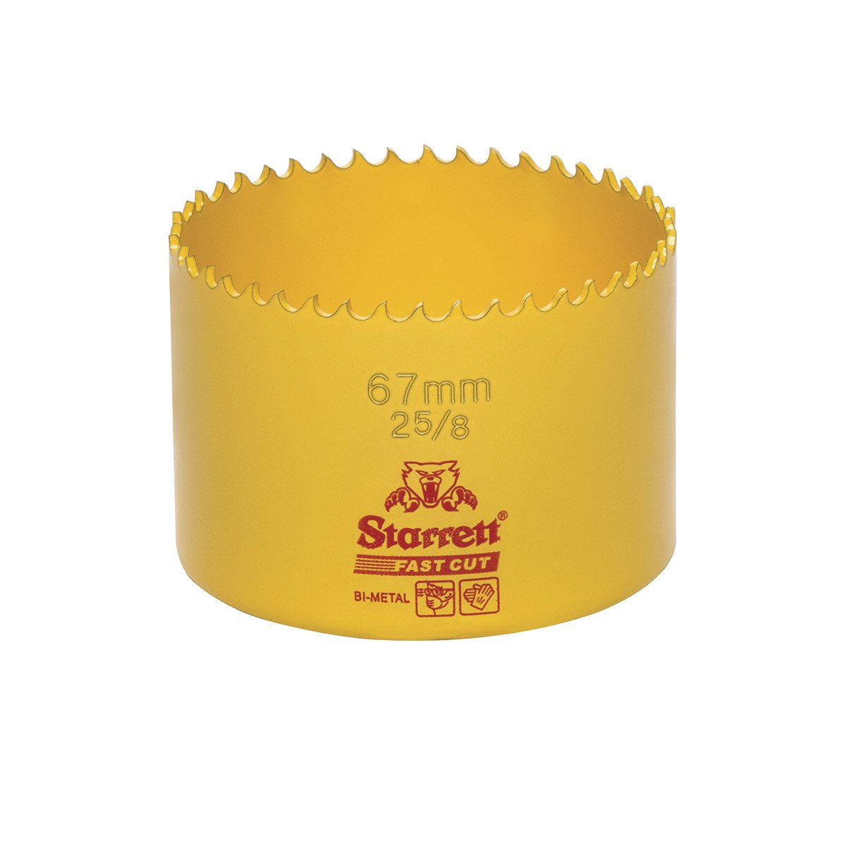 Serra Copo Bi-Metal 67mm 2.5/8" Starrettt FCH0258-G Serra Copo Bi-Metal 67mm 2.5/8" Starrettt FCH0258-G