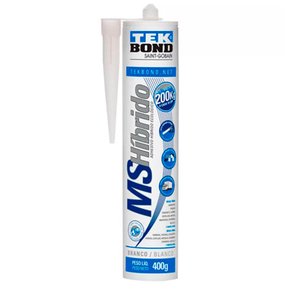 Adesivo ms hibrido branco 400g Tekbond Adesivo ms hibrido branco 400g Tekbond