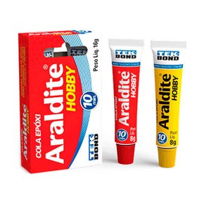Araldite hobby 16g cola epoxi 10 minutosTekbond