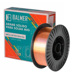 Arame MIG ER70S-6 0,80mm 5kg Balmer