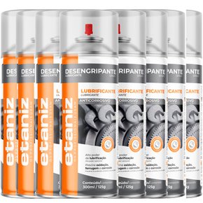 Desengripante Spray 300ml / 125g Etaniz - 24 unidades