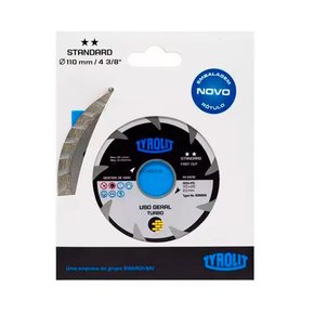 Disco de Corte Diamantado 110mm X 3/8"Turbo Standard Tyrolit