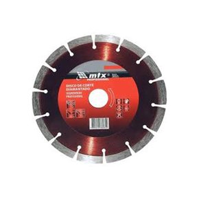 Disco de Corte Diamantado Segmentado d 180 x 25,4 Mm MTX