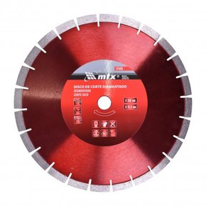 Disco de Corte Segmentado 350 X 25,4 mm Corte Seco MTX