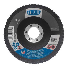Disco Flap 4.1/2" X  7/8"Grão 60 Basic Tyrolit 34497801