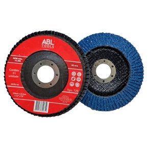 Disco Flap 4.1/2" 115mmx22mm Grão 120 ABL Berwanger