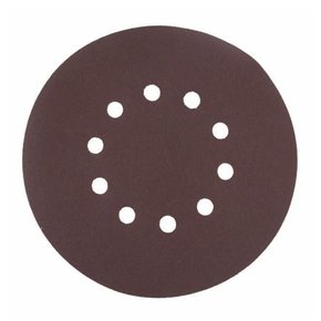 Disco Lixa Grao 80 para Lixadeira de Parede - 10 Furos Lynus