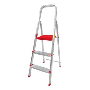 Escada Alumínio 3 Degraus Botafogo ESC0062