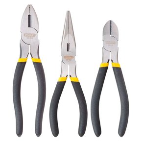 Jogo de Alicates com 3 Peças Stanley 90-162LA