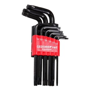 Jogo de Chaves Torx L 9 Peças GEDORE RED R36405009