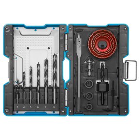 Kit Acessórios Para Madeira Com 17 Peças Gamma G19534AC