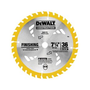Lâmina Serra Circular 7.1/4 36T Dewalt DW3176 Lâmina Serra Circular 7.1/4 36T Dewalt DW3176