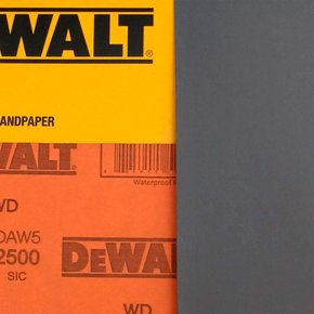Lixa D'Agua Gr.2500 Folha 9"X 11" Daw5 Dewalt