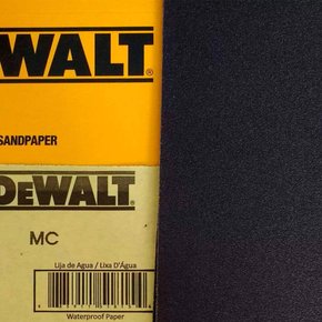 Lixa D Agua Gr.80 Folha(9"X 11")Daw2 P80 Dewalt