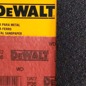 Lixa Ferro Gr36 Folha 9"X 11" Dat2 P36 Dewalt