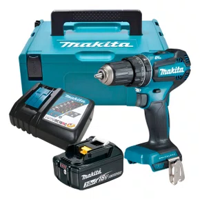 Parafusadeira/Furadeira de Impacto 18V Bateria 3,0Ah Makita DHP485RF1J