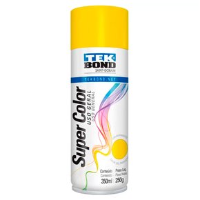 Tinta spray amarelo 350ml Tekbond