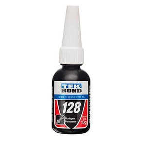 Trava parafuso 10g 128 vermelho montagem permanente Tekbond