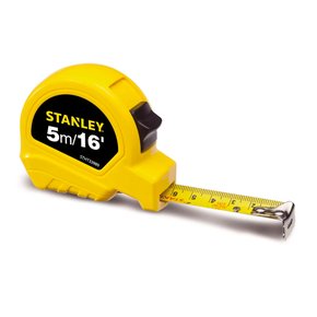 Trena 5 metros X 16mm  Stanley Básica Trena 5 metros X 16mm  Stanley Básica