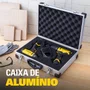 Kit Furadeira Parafusadeira de Impacto 3/8" e 1/4" 12V Stanley SCHI10D2FK-BR