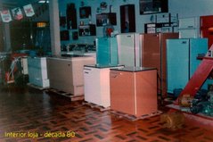 Interior loja - década de 1980
